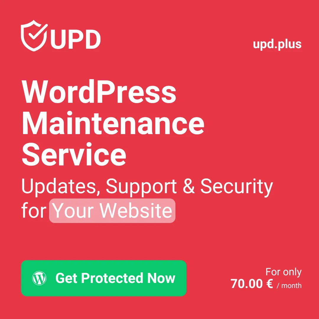 WordPress Maintenance Service